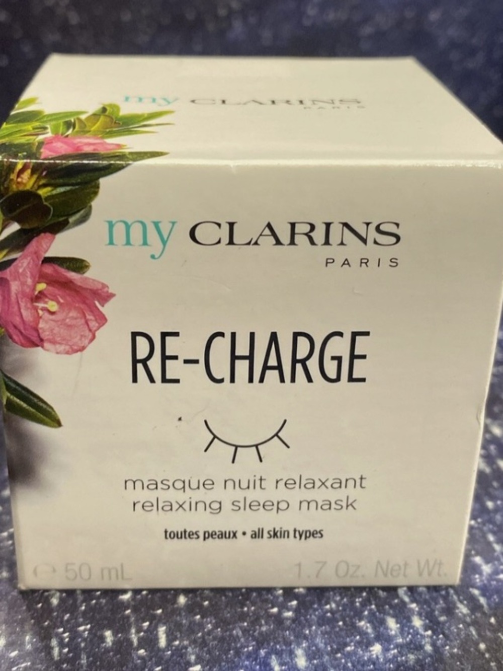 Clarins Re-Charge Relaxing Sleep Mask -